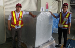 TECOTEC Group delivery Microfocus X-Ray Fluoroscopy System SMX-1000 Plus for Brother Industries Vietnam Co., Ltd